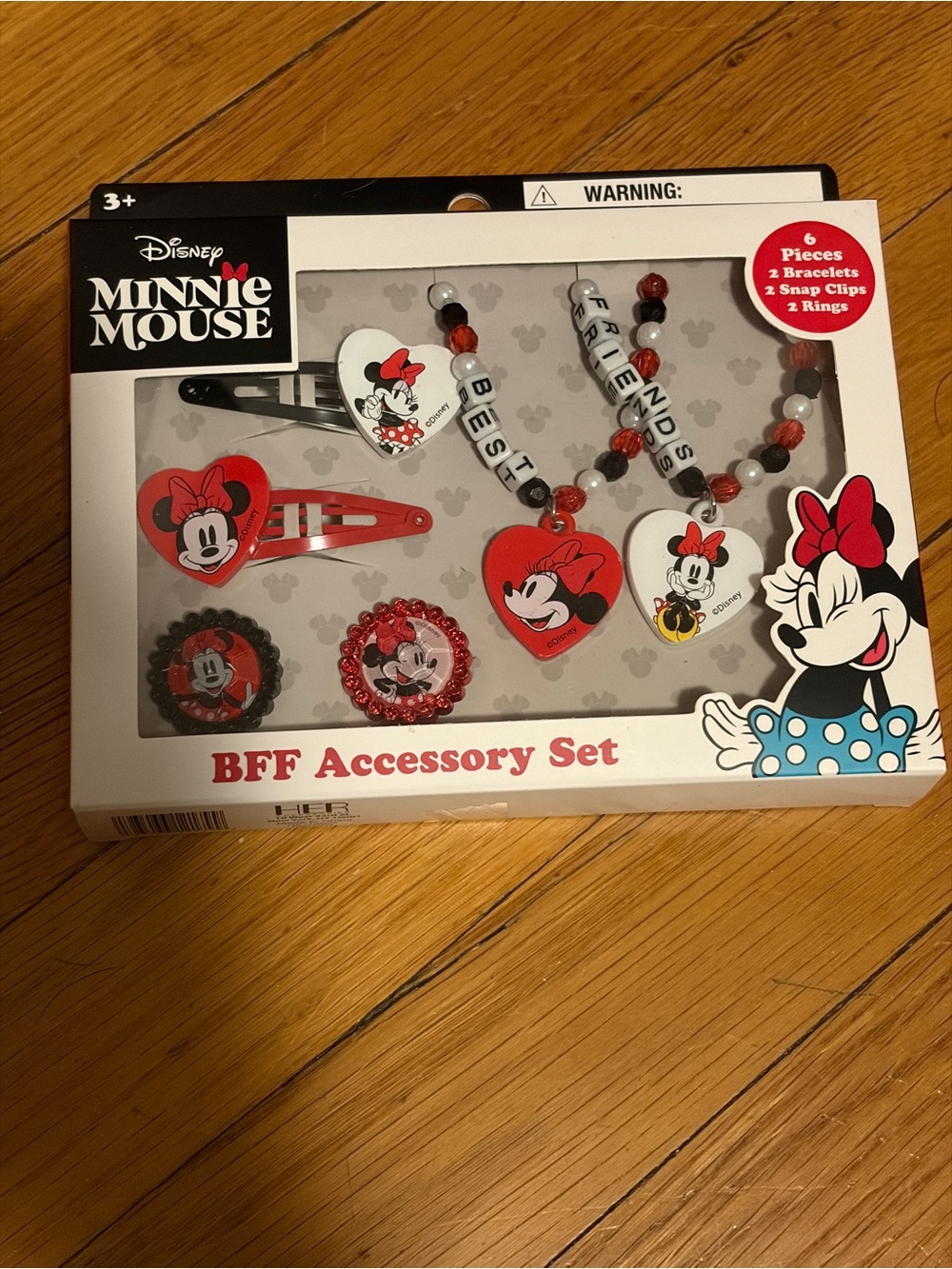 Disney Minnie Mouse Kids BFF Accessory Set